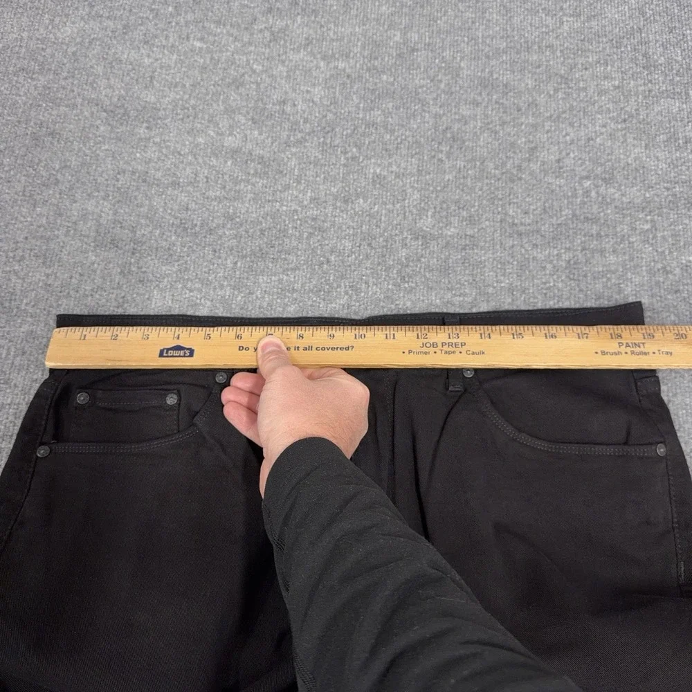 Mott and Bow Jeans Men 36x30 (FIT 38x31) Black Slim Jay Rins Stretch